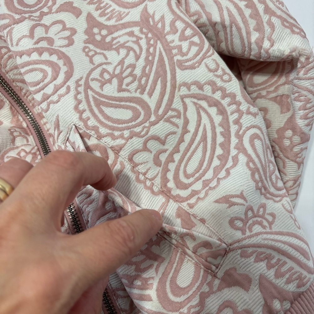 Victoria Beckham for Target Pink/Blush Bomber Jacket - Picture 4 of 4